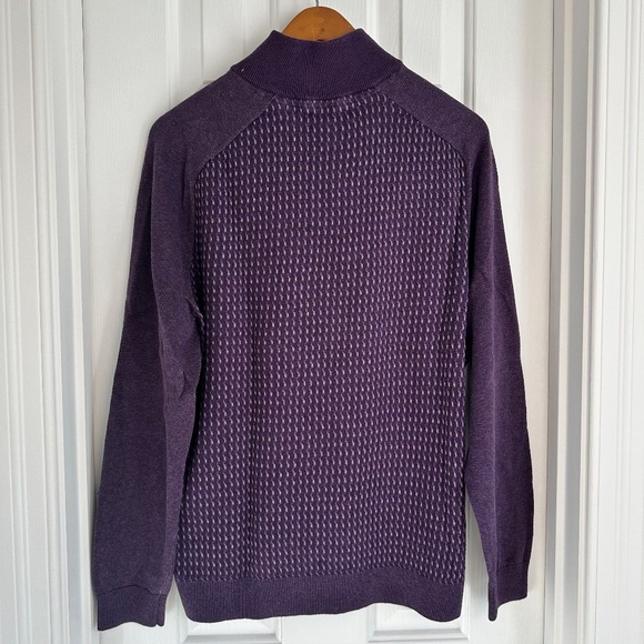 Tommy Bahama Men's Coastal Shores Half-Zip Sweater EUC - Picture 5 of 8